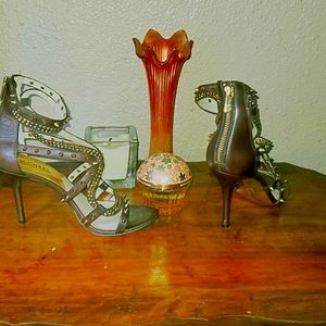 Michael by Michael Kors Women's Larissa Dress Sandals DK Chocolate